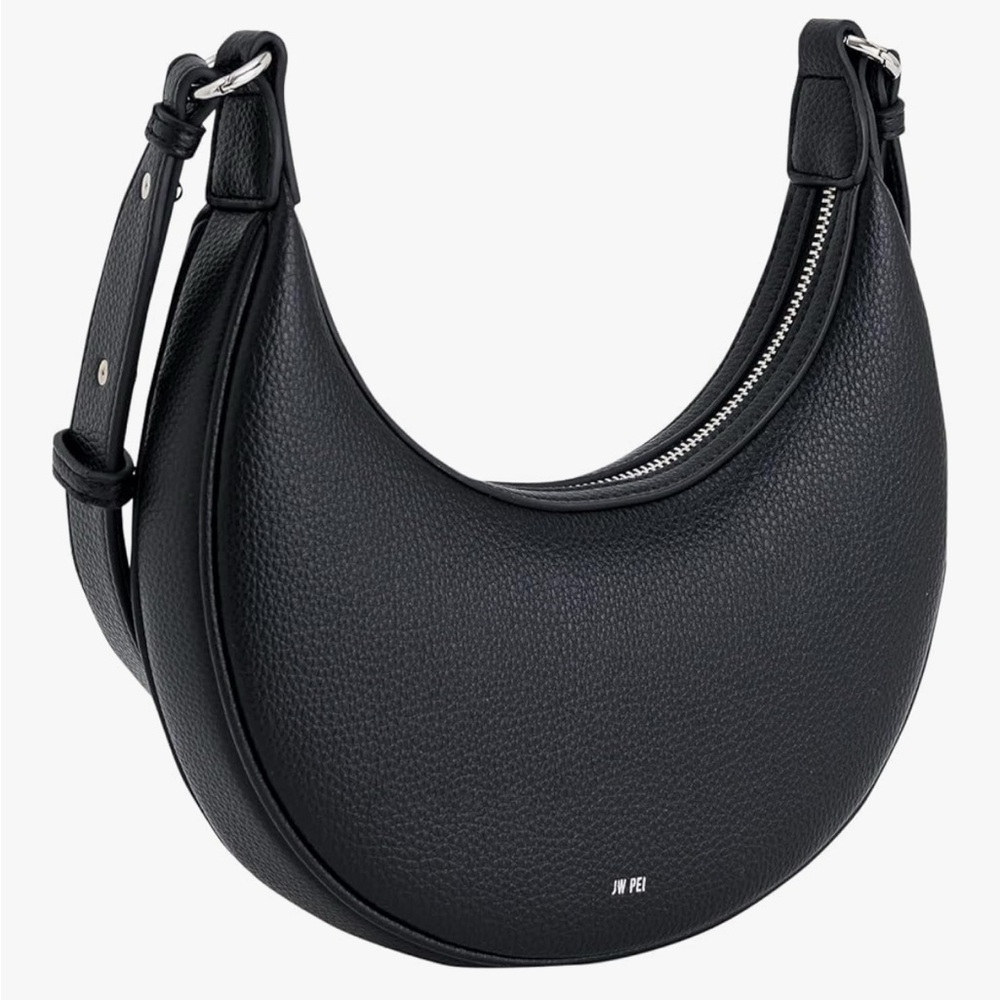JW PEI Black Carly Saddle Bag